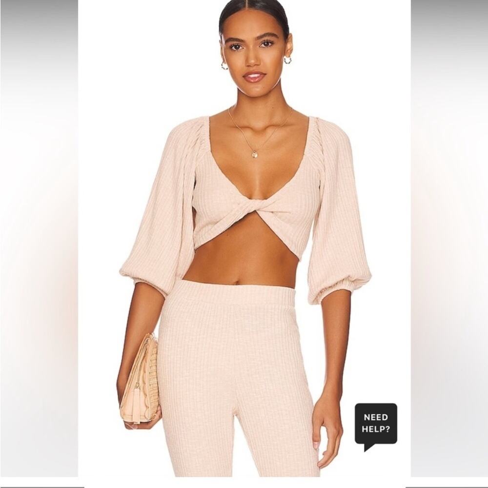 NEW L Space‎  L Jemma Top Sand Beige